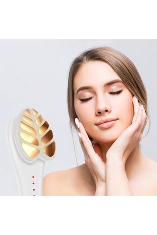 Apparecchio estetico vibrazioni e luce termica