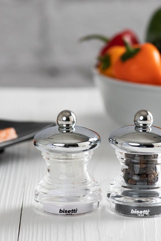 2 Peper- en Zoutmolens 7 cm