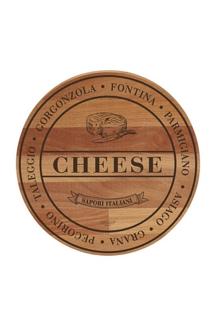 Beukenhouten Snijplank "Cheese" - Naturel