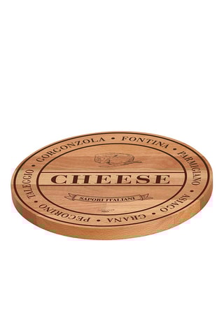 Beukenhouten Snijplank "Cheese" - Naturel