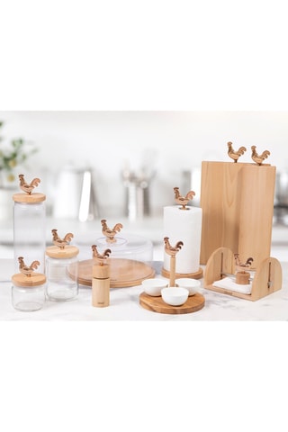 Beukenhouten Komhouder - 21 cm