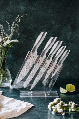 5-delig Messenblok Stonewhite