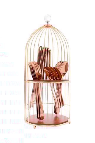 Roestvrijstalen Bestekset StoneRose 
24 Stuks