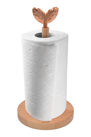 Beukenhouten Keukenrolhouder Printemps doré - 15 x 31 cm