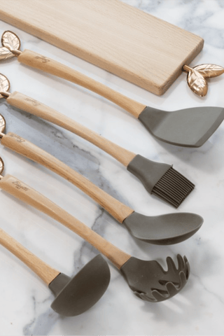 Beukenhouten Lepel Printemps doré