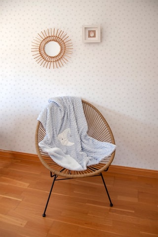 Couverture Bubble Moon Bear - Ciel - 110 x 140 cm