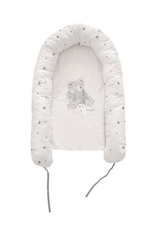 Coussin de couffin Carina Friends - Gris et blanc - Dès 8 mois