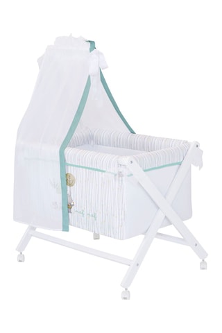 Berceau et linge de lit Happy Hipo - Dès la naissance - 5 pièces