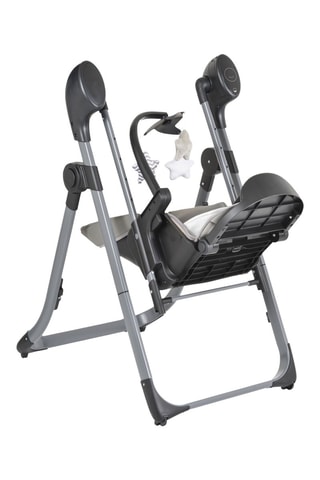 Chaise haute 2 en 1 à roulettes - Dès 6 mois/dès la naissance - Jusqu’à 15 kg/jusqu’à 9 kg