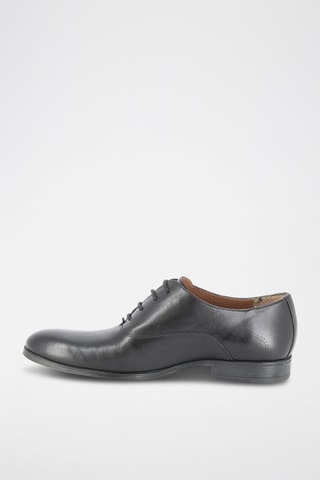 Leren Brogues Trigone - Zwart
