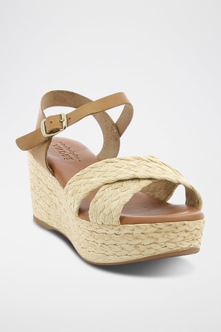 Sandalias con plataforma Romea - Beige