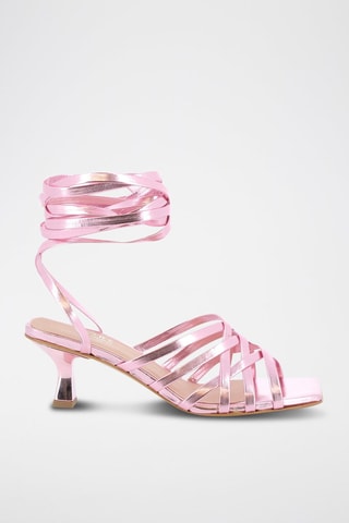 Leren  Sandalen Emilya - Roze