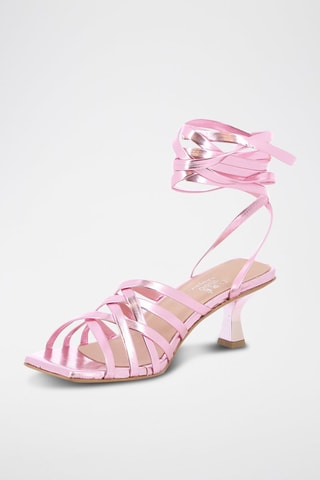 Leren  Sandalen Emilya - Roze