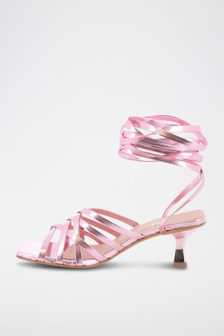 Leren  Sandalen Emilya - Roze