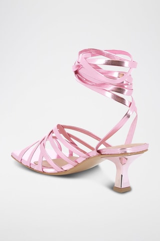 Leren  Sandalen Emilya - Roze