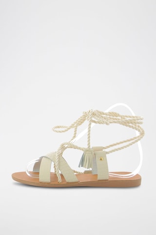 Leren  Sandalen Rococo - Beige