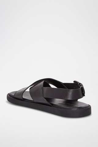 Leren Sandalen Pablo - Zwart
