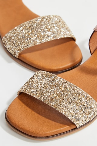 Leren Sandalen Lilou - Goudkleurig