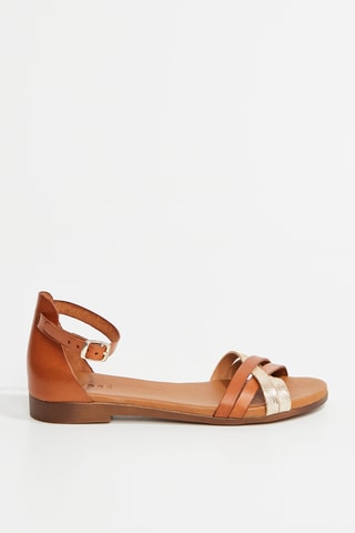 Leren Sandalen Yael - Camel