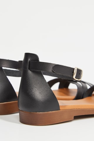 Leren Sandalen Yael - Camel