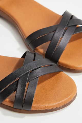 Leren Sandalen Yael - Camel