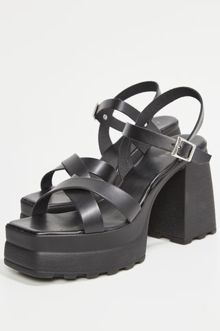 Sandalen met Hak Tiana - Zwart