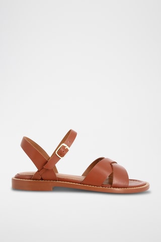 Leren Sandalen Prena - Camel