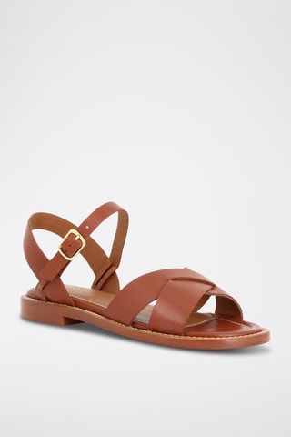 Leren Sandalen Prena - Camel