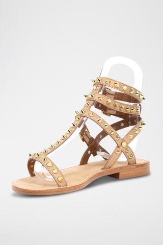 Geitenleren Sandalen Spring - Beige