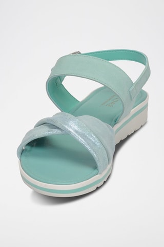 Nubuck Sandalen Poline - Turquoise