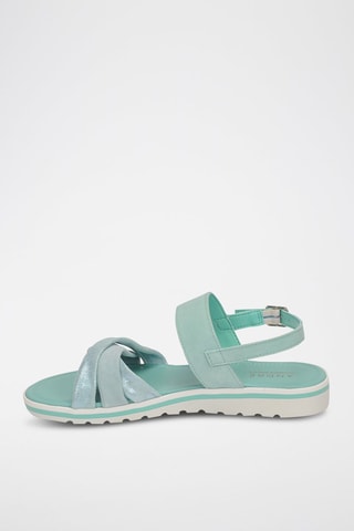 Nubuck Sandalen Poline - Turquoise