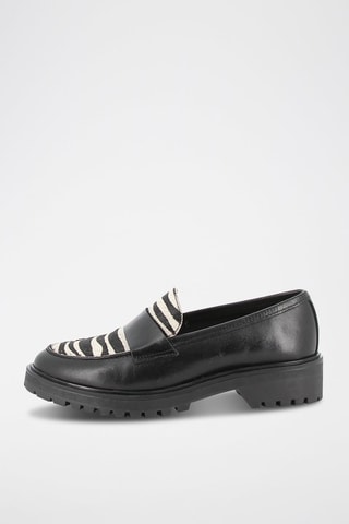 Mocassins en cuir Savanata - Noir