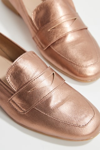 Mocassins en cuir Natalina - Marron