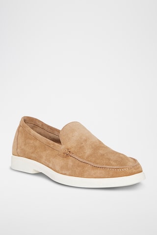 Nubuck Mocassins Quentin - Beige