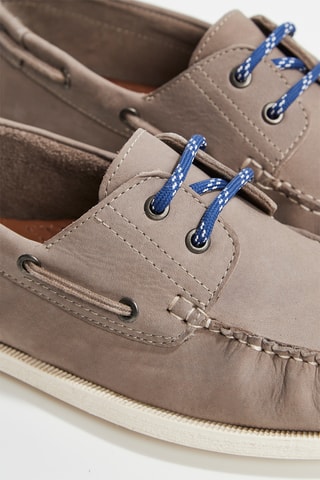 Leren Bootschoenen Yann - Grijs