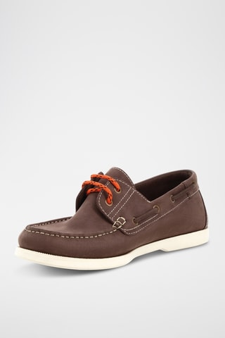Leren Bootschoenen Yann - Taupe