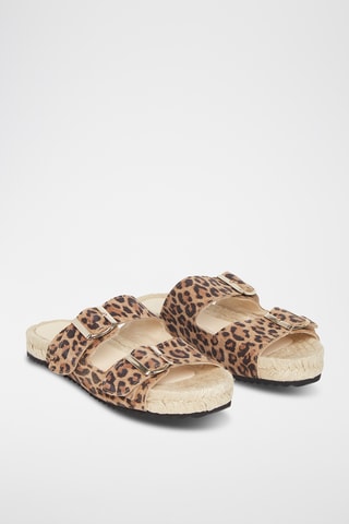 Nubuck Muiltjes Sandy - Beige