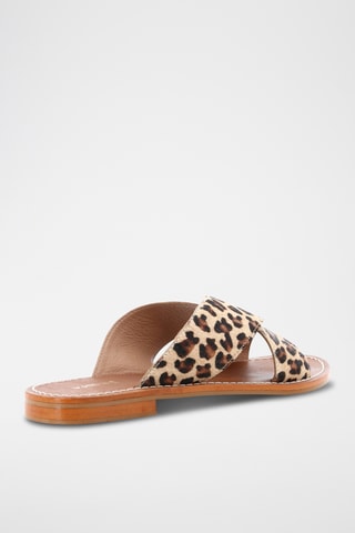 Nubuck Muiltjes Svena - Beige