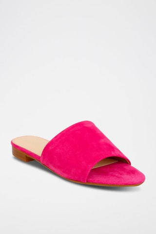 Nubuck Muiltjes Inaya - Fuchsia