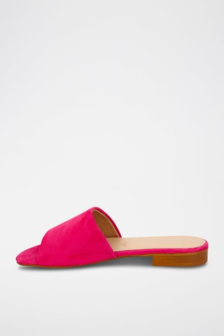 Nubuck Muiltjes Inaya - Fuchsia