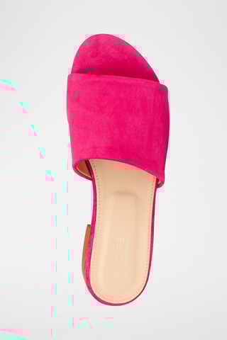 Nubuck Muiltjes Inaya - Fuchsia
