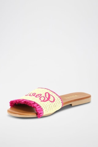 Rieten Muiltjes Moncoeur - Fuchsia