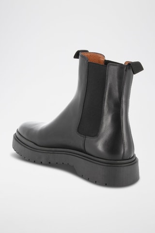 Leren Chelsea Boots Riva - Zwart