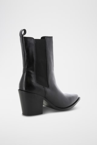 Leren Chelsea Boots Sevda - Zwart