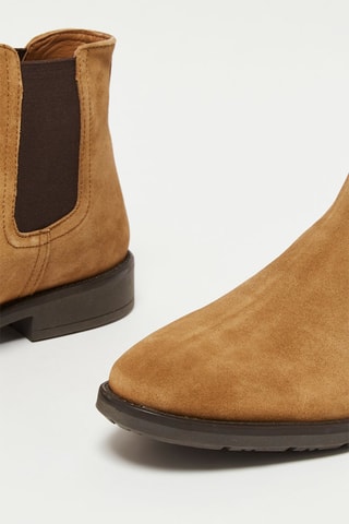 Nubuck Chelsea Boots Jobbot 2- Beige