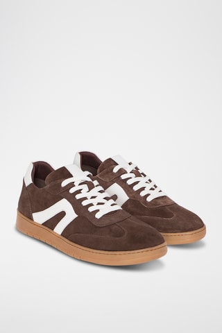 Nubuck Sneakers Tim - Bruin