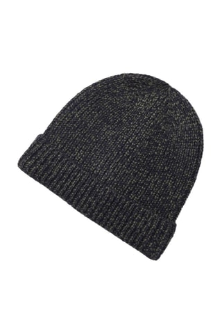 Gorro - Negro jaspeado y verde