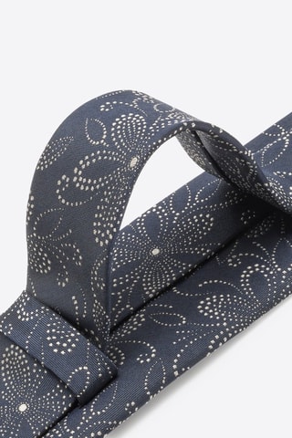 Corbata de seda - Azul marino