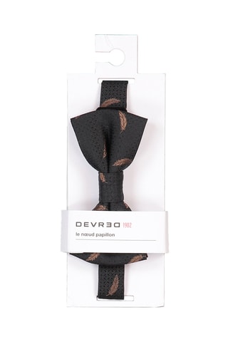 Pajarita de seda - Negro