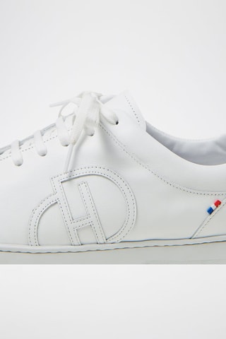 Zapatillas de piel - Blanco